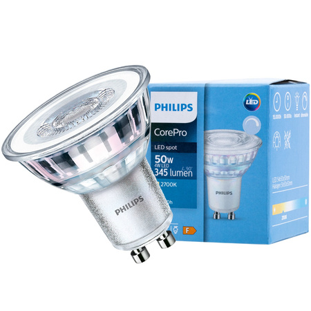GU10 LED Leuchtmittel 5W = 50W 350lm 2700K 36° PHILIPS Dimmbar