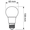 LED Lampen E27 A60 10,5W = 75W 1055lm 3000K Warm PHILIPS
