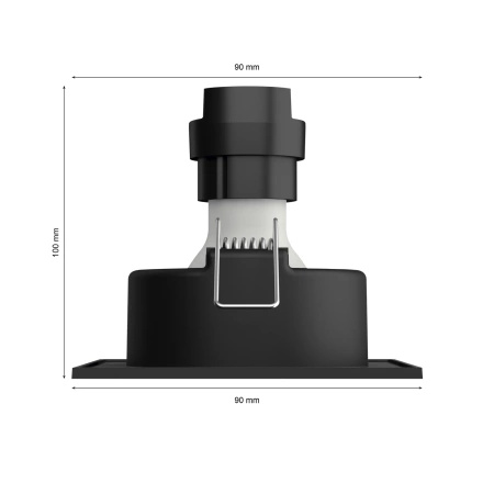 LED-Einbauleuchte 4.2W 400lm IP20 Weiß und Farbe Ambiente RGB + TW Weiß Smart SMART Zigbee Bluetooth Centura Philips HUE