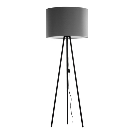 WINSTON GRAY Stehleuchte Stativ Schwarz Graphit Minimalistisch E27 5146 TK Lighting