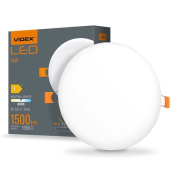 Einbauleuchte LED Panel 15W 1500lm 4000K Neutral DLFR VIDEX