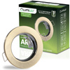 Einbaustrahler GU10, MR16 Einbauspot HALOGEN Runde Fest Antik Blech ARDALI LUMILED