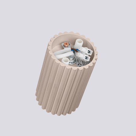 Aufputzleuchte GU10 Aluminium Taupe Carbon Deep Space SL.1758 Sollux