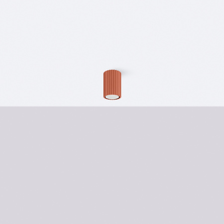 Tuba Spot Reflektor Deckenleuchte GU10 Ocker Rot Carbon Deep Space SL.1625 Sollux