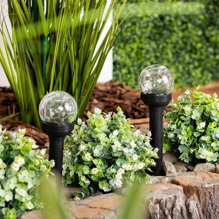 LED Solar Gartenlampe Drive 5500-6000K IP44 33cm Dämmerungssensor