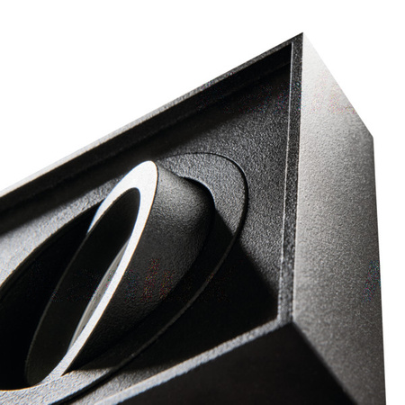 MINI GORD MR16 GU10 schwarz IP20 Kanlux Halogen-Deckenleuchte