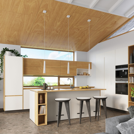 PRYSM 3P 3xG9 Weiß Skandinavische Decke Pendelleuchte SOLLUX