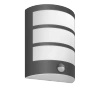 Gartenlampe LED Wandleuchte PYTHON IR myGarden 6W 4000K IP44 mit Bewegungs- und Dämmerungssensor Schwarz PHILIPS