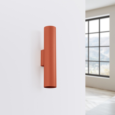 Tuba Spot Wandleuchte 2x GU10 Ocker Rot Lagos Ozean Grün SL.1493 Sollux