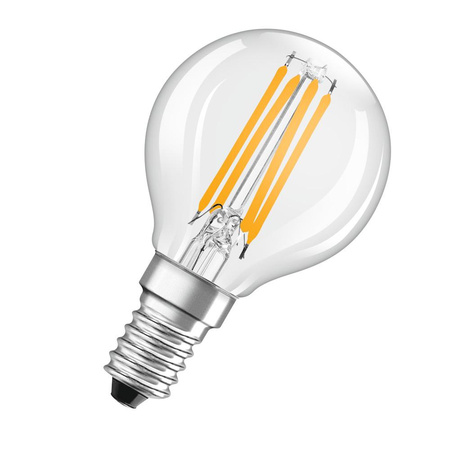 LED Lampen P45 E14 4W = 40W 470lm 2700K Warmweiß FILAMENT LEDVANCE