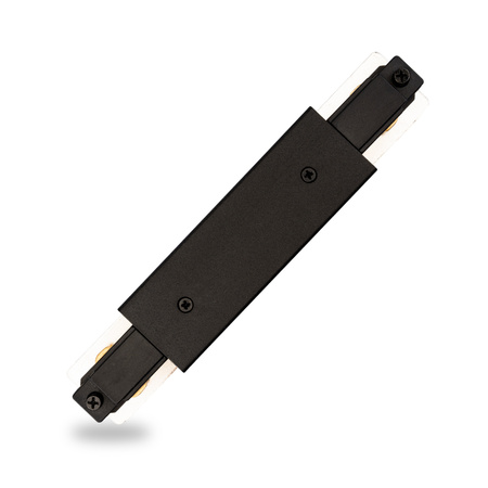 1F SCHIENENVERBINDER GERADE MIT STROMVERSORGUNG SCHWARZ LEUCHTEND