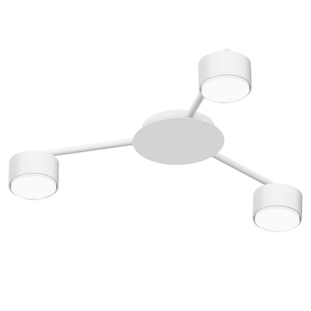 Kronleuchter Deckenleuchte 3x GX53 LED Weiß Modern Videx