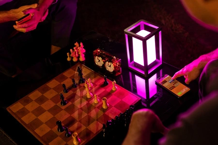 Smarte LED-Tischleuchte für den Außenbereich RGB+W WIFI SMART+ POWERBANK USB FRAME TABLE LEDVANCE