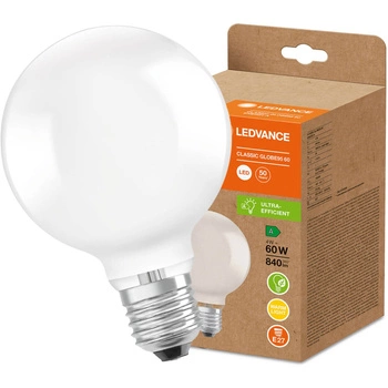 LED Lampe E27 G95 4W = 60W 840lm 3000K Warm 320° LEDVANCE Ultra Efficient