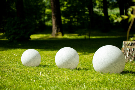 Außengartenlampe 230V E27 BULLET 40cm Stein