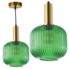 CUMBRIA E27 Überhang-Deckenleuchte Grün GOLDLUX (Polux)