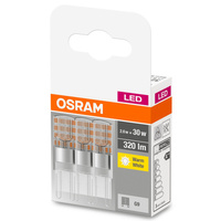 3x LED G9 KAPSEL 2,6W = 30W 320lm 2700K Warm OSRAM Sockel