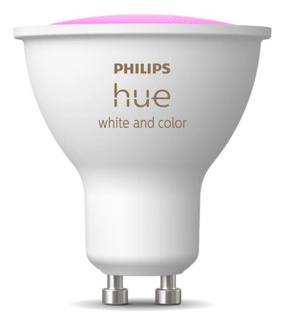 LED GU10 Reflektorlampe 4.2W = 50W 400lm 2000-6500K CCT + RGB SMART Smart Bluetooth ZigBee Weiß und Farbe Ambiance Philips HUE