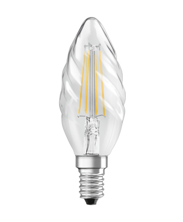 LED Lampen BW35 E14 3.4W = 40W 470lm 4000K Neutralweiß FILAMENT DIMMABLE LEDVANCE