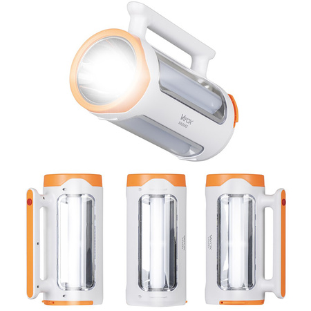 Wiederaufladbare Hand-Taschenlampe 2in1 Seitenlicht + Powerbank VA0085 VAYOX