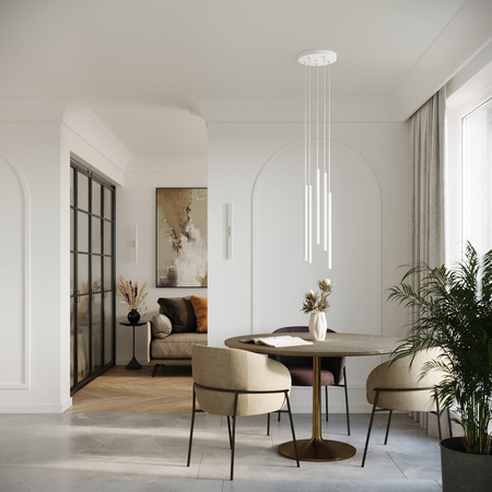 PASTELO 2 2xG9 Weiß Modern SOLLUX Decke Pendelleuchte