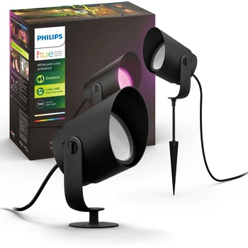 Philips HUE LILY XL Außen-SPOT-Lampe 15W 1050lm IP65 Schwarz 1746230P7