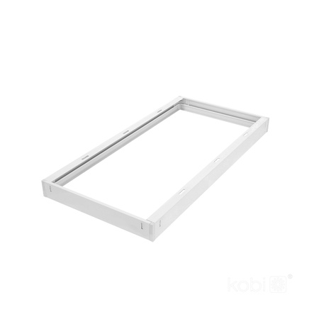 Aufputzrahmen 45mm für LED Panel 30x60cm Klik Weiß Kobi