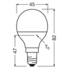 3x LED Leuchtmittel E14 P45 4,9W = 40W 470lm 2700K Wärme 200° OSRAM Value