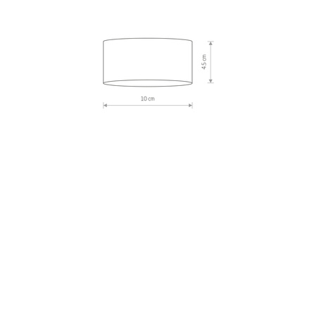 FLEA 8202 Nowodvorski Deckenleuchte Weiß GX53 Spot Oberfläche-Modern