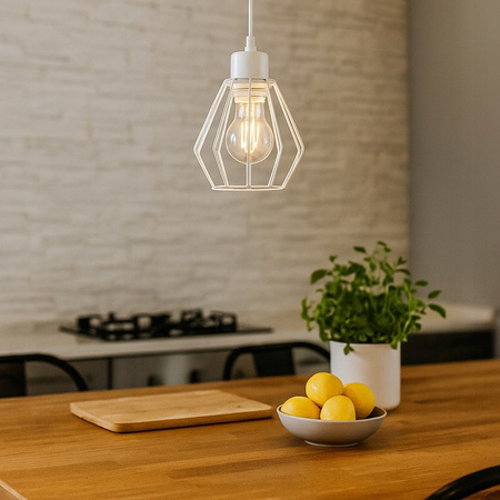 Masterled E27 Weiß Otto Decke Pendelleuchte