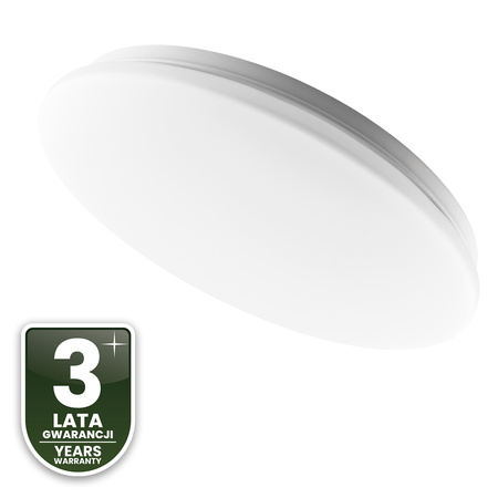 LED-Deckensegel 18W NOTUS 2 Rund IP44 33 cm LUMILED