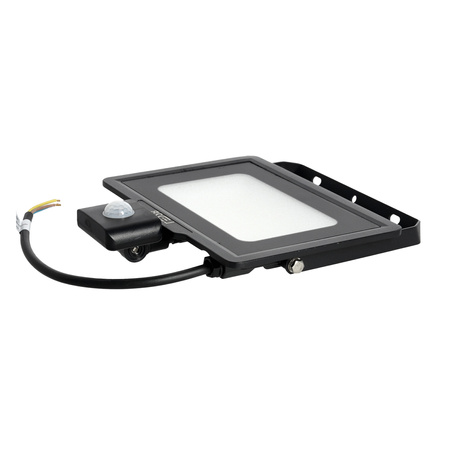 LED-Flutlicht 50W 4000lm 6000K IP44 Schwarz mit Bewegungssensor LED2B KOBI MHC