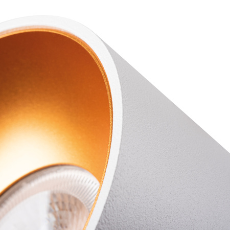 Deckeneinbauleuchte MINI RITI GU10 PAR16 Weiß-Gold KANLUX