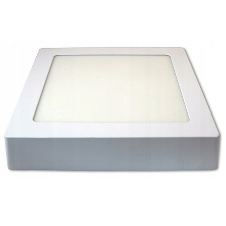 LED-Panel-Deckenleuchte 12W 960lm 4000K Neutral Anbauleuchte Quadratisch Weiß Proma Masterled
