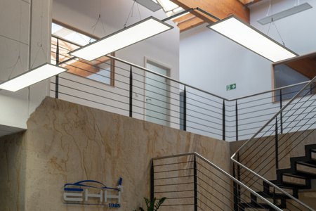 LED-Panel-Deckenleuchte 33W 4320lm 4000K Neutral Dimmbar Anbau Weiß 120x30cm Komfort Ledvance