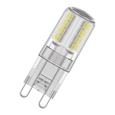 5x LED-Kapsel-Glühbirne G9 2,6W = 30W 320lm 2700K Warm 300° BASE Osram
