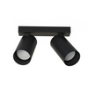 MONO II 7841 Nowodvorski Schwarz 2xGU10 Aufbaustrahler Modern