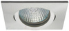 Quadratische Halogen-Deckeneinbauleuchte EVIT MR16 Gx5,3 Aluminium Kanlux
