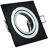 BEWEGLICHE SÜDOPAL GOLDLUX (Polux) ALU SCHWARZ Deckenleuchte