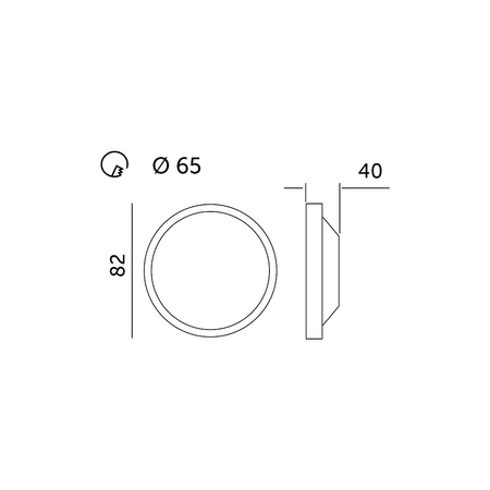 LED-Downlight bündig montiert Spot Licht 5W 420lm 3000K warm weiß Halo Kobi