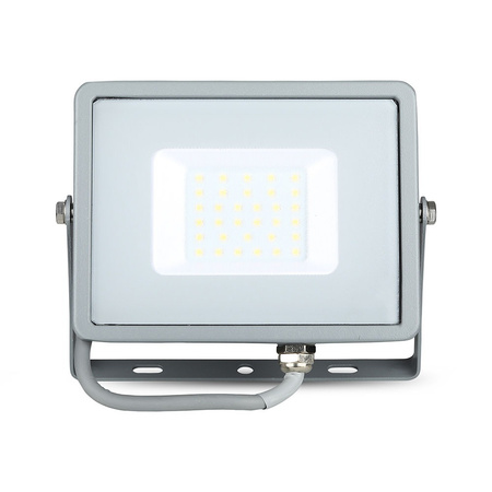 LED Fluter 30W 2400lm 6400K IP65 Grau Samsung Chip VT-30-G V-TAC
