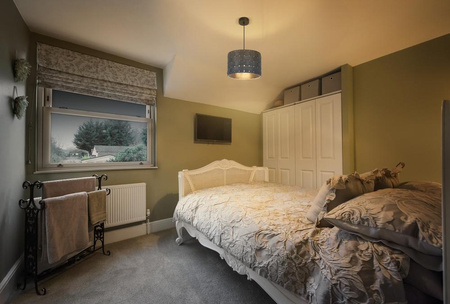 Dekorative Decke Pendelleuchte E27 Überhang Grau Dekor Ledvance