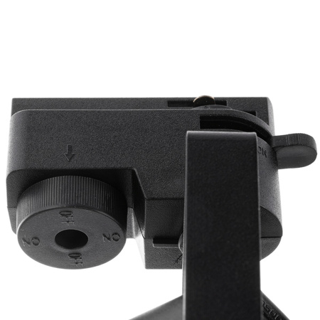 GU10 Mattschwarze Schienenstrahlerlampe für einphasige Schienen