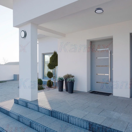 LED-Gartendeckenleuchte 18W 1400lm 22cm mit Bewegungssensor BENO KANLUX