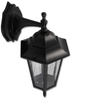 Gartenlampe Elevation Wandlampe Laterne E27 Schwarz VICTORIA unten