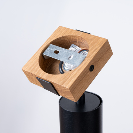 Wandleuchte FAGER 1 GU10 Schwarz Skandinavisch SOLLUX