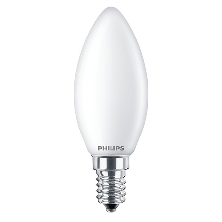 LED Leuchtmittel E14 B35 4,3W = 40W 470lm 2700K Warm PHILIPS