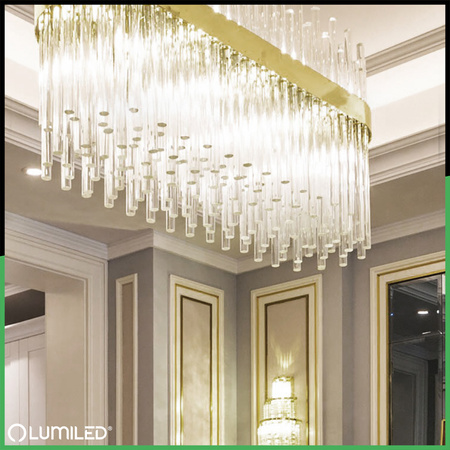 4x LED Kapseln G9, LED-Lampe 12W = 100W 1152lm 360° 3000K warm LUMILED