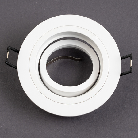 Einbaustrahler GU10, MR16 Einbauspot HALOGEN Runde beweglich Weiß CASSIO LUMILED