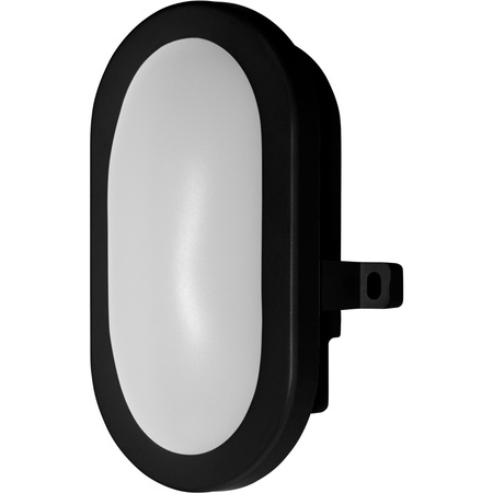 LED-Wandleuchte 5,5W 4000K IP54 Hermetisch Outdoor Schwarz BULKHEAD LEDVANCE